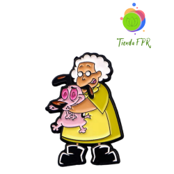 Pin Coraje y Muriel