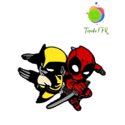 Pin Deadpool y Wolverine