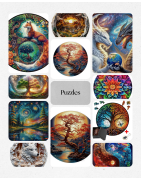 Puzzles de Madera | Rompecabezas Artísticos y Decorativos para Todas las Edades